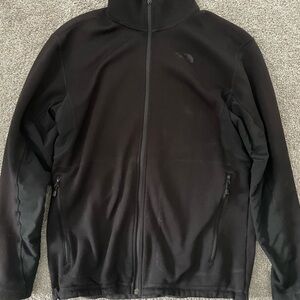 The North Face Men's Black Zip-Up Fleece Sweater